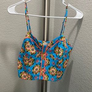 Flying Tomato Floral Crop Top
